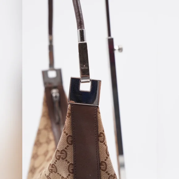 AE44❤️ Gucci GG Canvas Hobo Bag - Picture 3 of 14